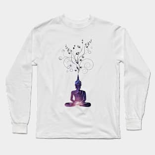Meditation Buddhism Light Within Long Sleeve T-Shirt